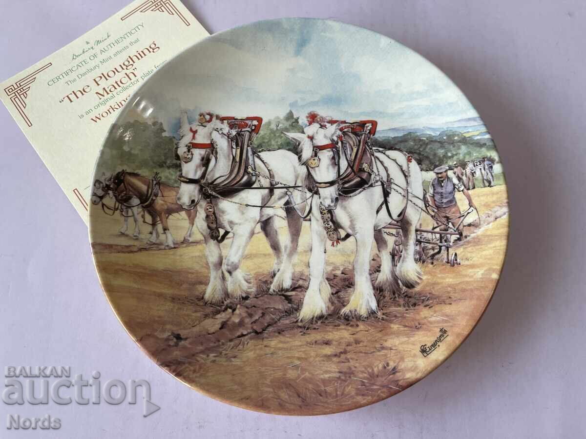 Farfurie Wedgwood pentru colecție Farfurie Wedgwood pentru colecție