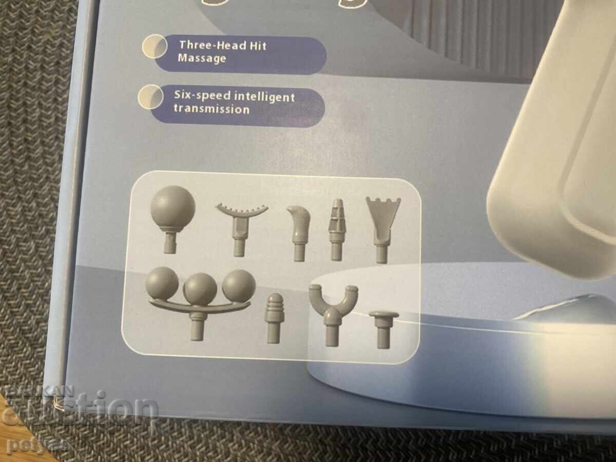 LM-130 Ръчен масажор за дълбокотъканен масаж с 9 масажни гл - 6 LM-130 Ръчен масажор за дълбокотъканен масаж с 9 масажни гл - 6