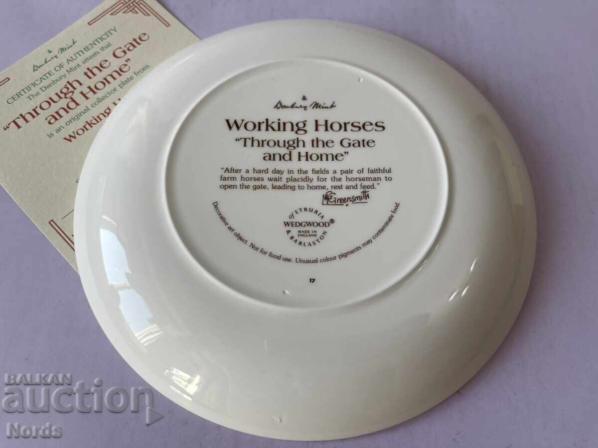 Licitație Farfurie Wedgwood pentru colecție Licitație Farfurie Wedgwood pentru colecție