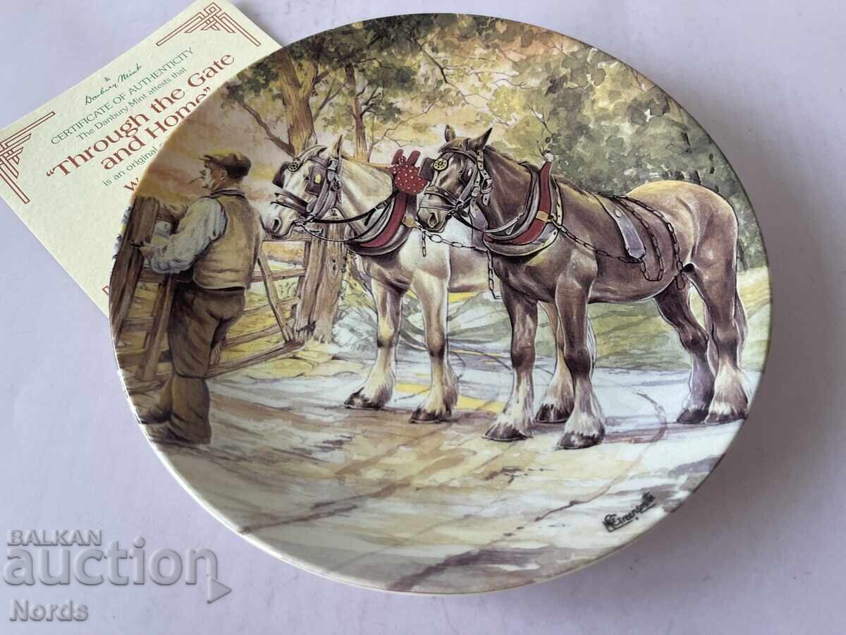 Farfurie Wedgwood pentru colecție Farfurie Wedgwood pentru colecție