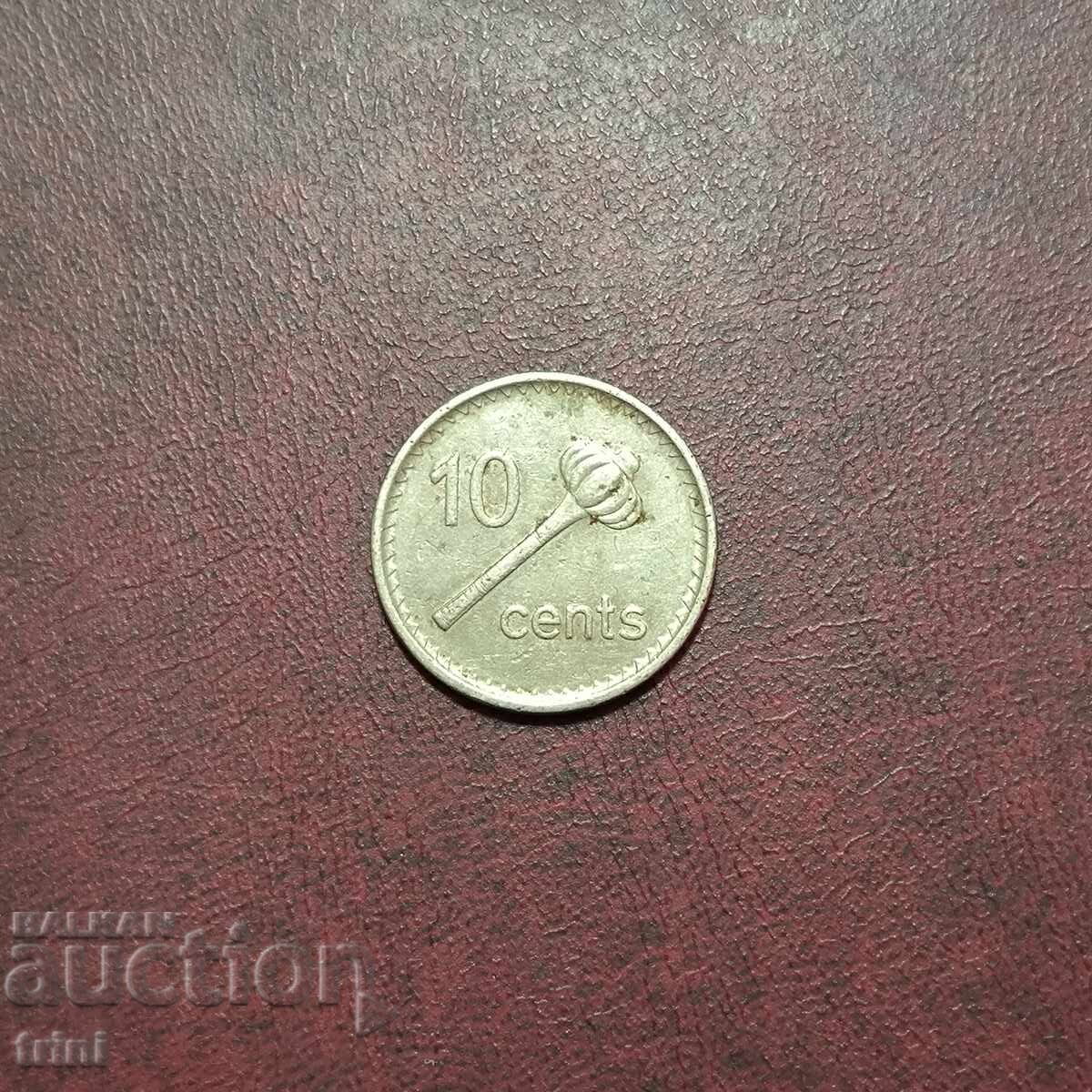 Fiji 10 cenți 2009 Fiji 10 cenți 2009