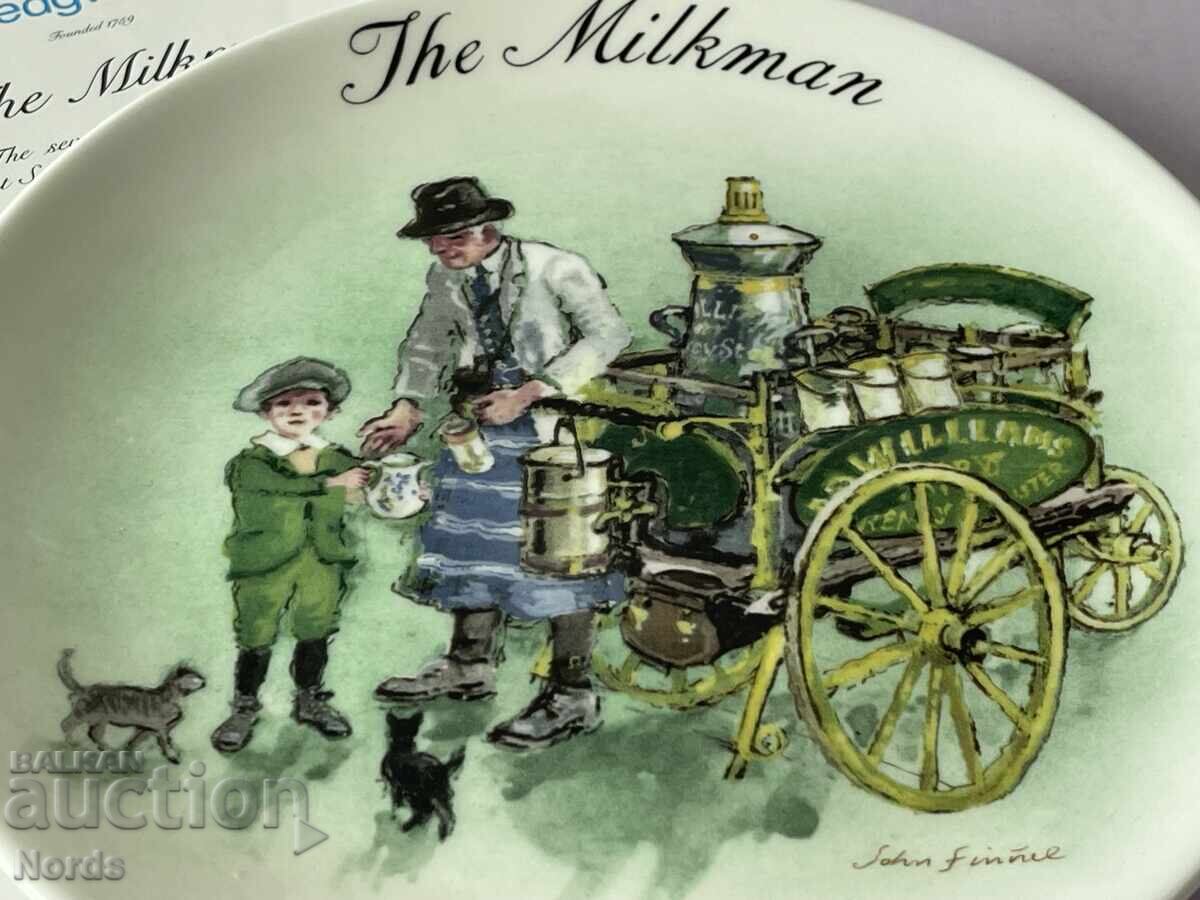 Licitație Wedgwood. Farfurie de colecție cu certificat Licitație Wedgwood. Farfurie de colecție cu certificat