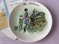 Wedgwood. Farfurie de colecție cu certificat