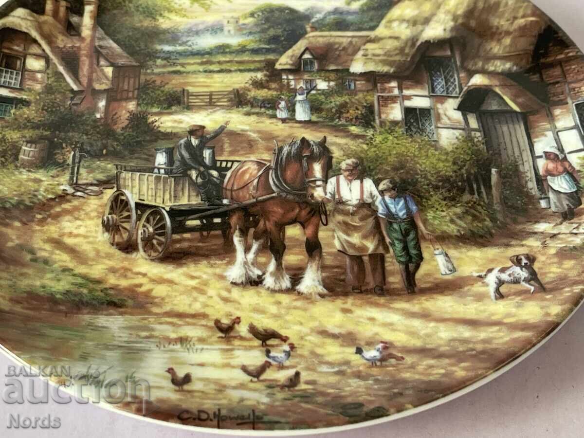 Wedgwood. Farfurie de porțelan pentru colecție - 5 Wedgwood. Farfurie de porțelan pentru colecție - 5