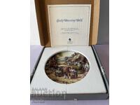 Wedgwood. Farfurie de porțelan pentru colecție