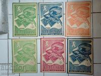 6 pcs. Philatelic Bulletin 1948