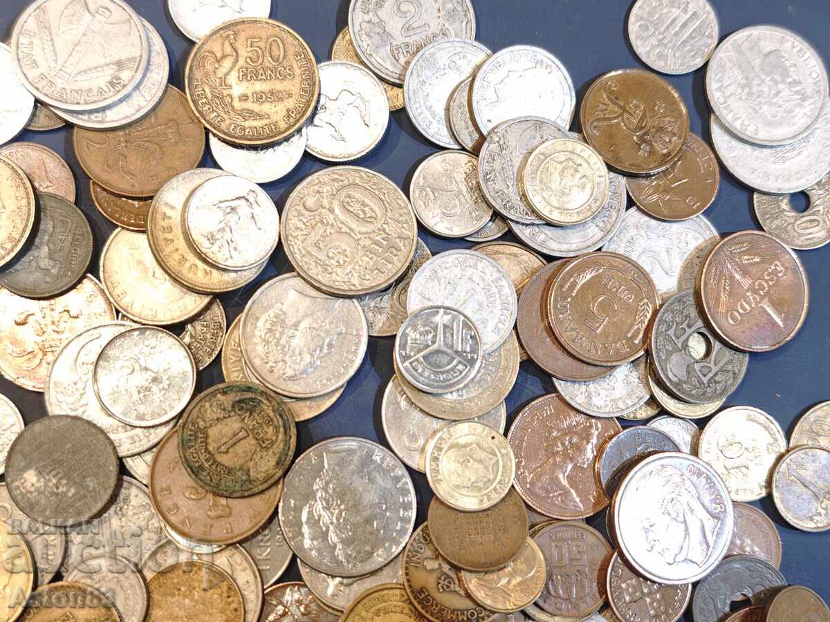 Доставка на Лот монети 200 бр -1 Доставка на Лот монети 200 бр -1