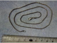 COLIER ARGINT / LANȚ Argint 925 ITALY S cu AURIRE ALBĂ