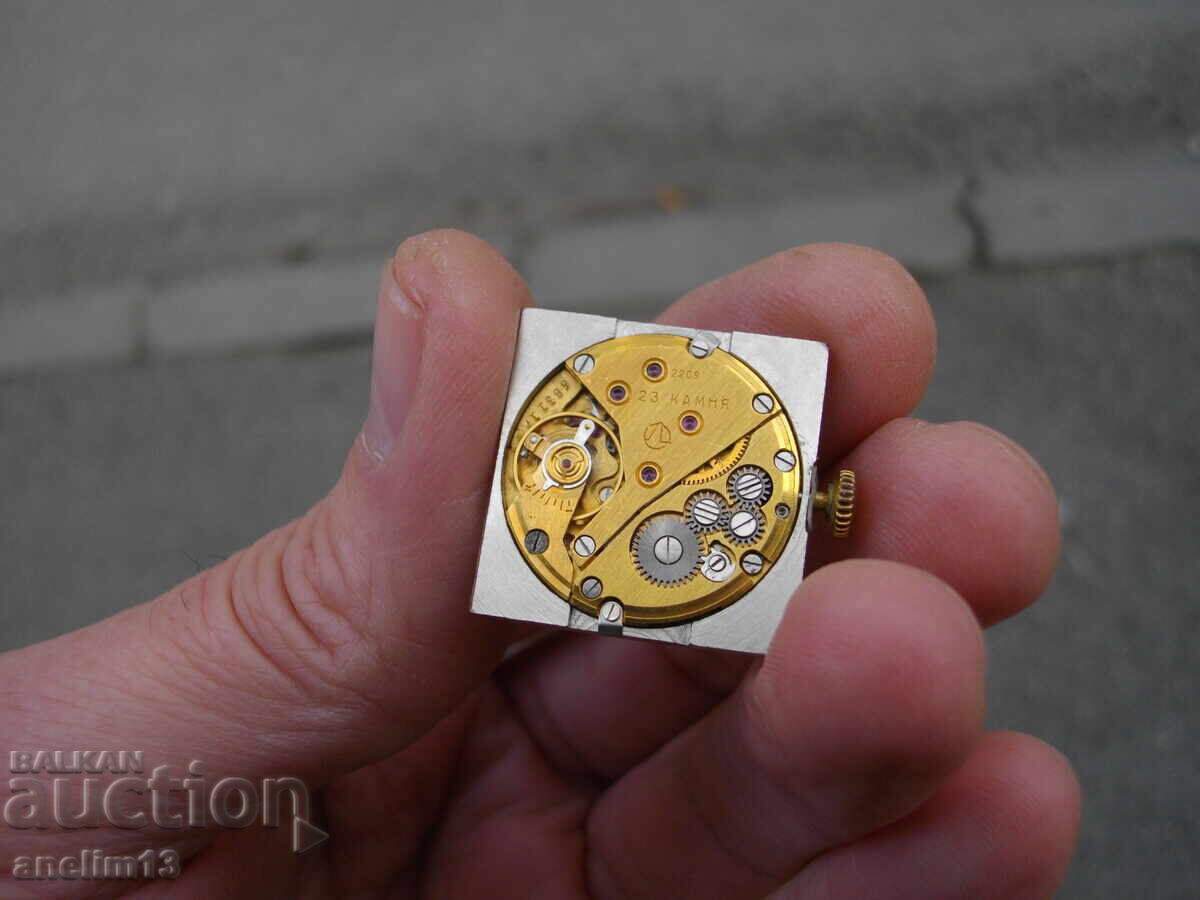 КОЛЕКЦИОНЕРСКИ ПОЗЛАТЕН ЧАСОВНИК LUCH ЛУЧ 23 КАМНЯ - 7 КОЛЕКЦИОНЕРСКИ ПОЗЛАТЕН ЧАСОВНИК LUCH ЛУЧ 23 КАМНЯ - 7