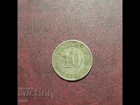 Germania 10 pfennig 1913