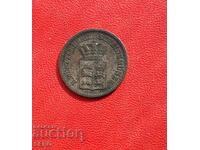 Германия-Вюртенберг-1 кройцер 1869