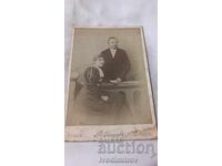 Fotografie Bărbat și femeie tânără Carton