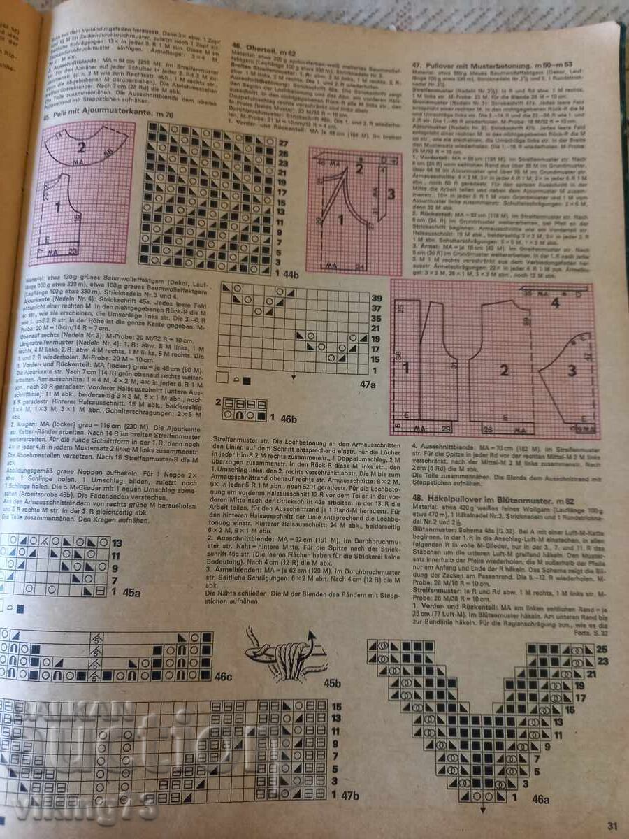 Аукцион Модно списание Modishe, ГДР. Аукцион Модно списание Modishe, ГДР.