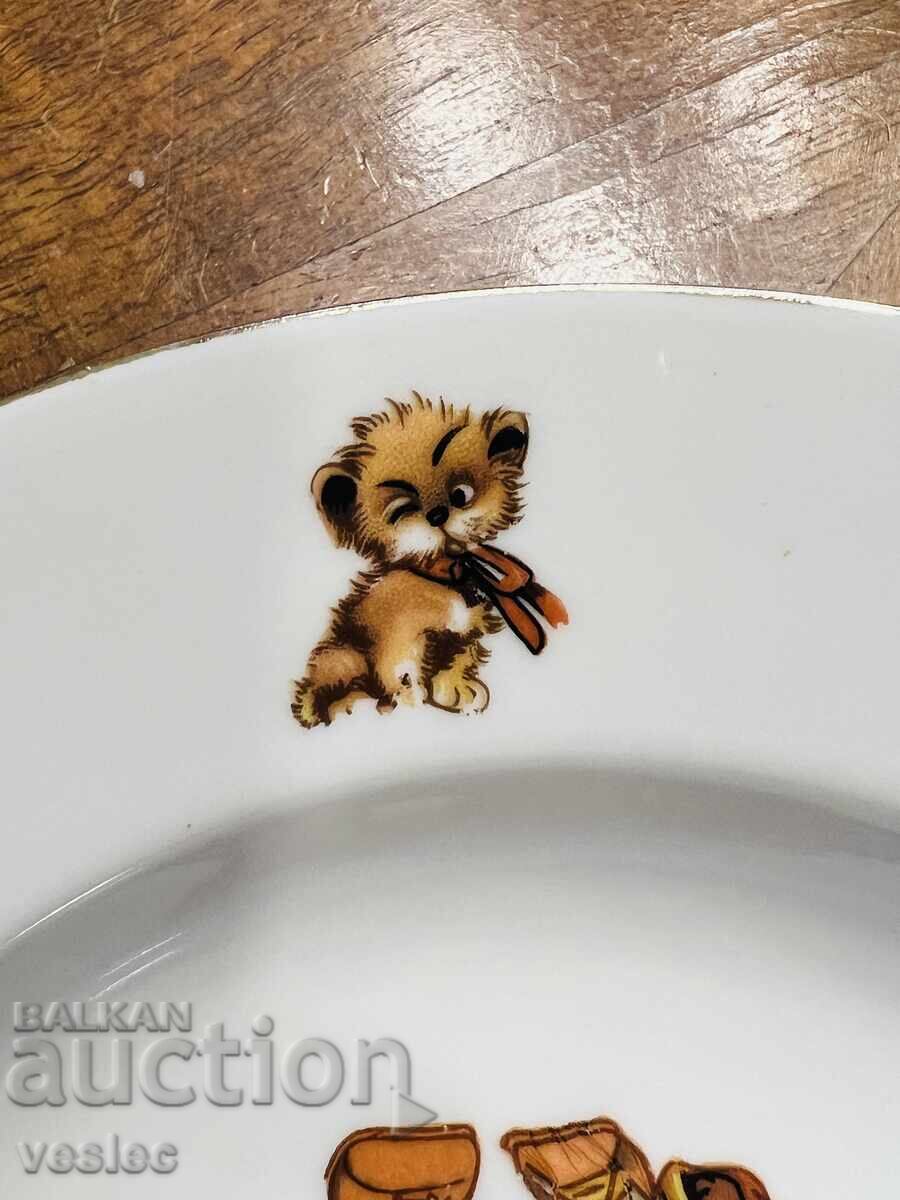 Доставка на Стара порцеланова Чиния Детски Мотиви Детска Бавария Доставка на Стара порцеланова Чиния Детски Мотиви Детска Бавария