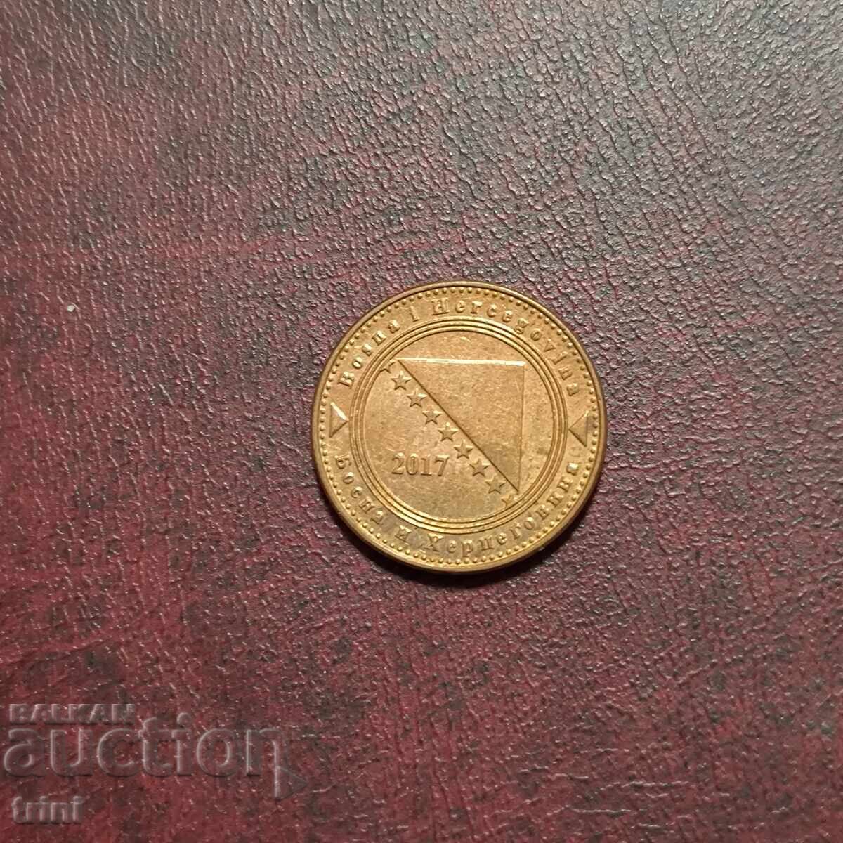 Босна и Херцеговина 10 фенинга 2017 г. с цена 2.00 лв. | € 1.02 Босна и Херцеговина 10 фенинга 2017 г. с цена 2.00 лв. | € 1.02