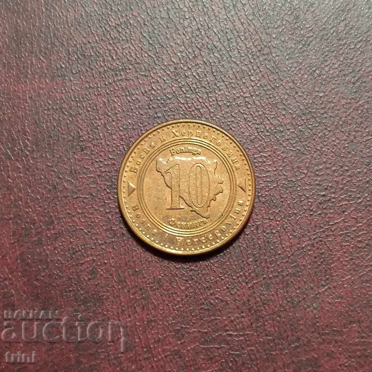 Босна и Херцеговина 10 фенинга 2017 г. Босна и Херцеговина 10 фенинга 2017 г.