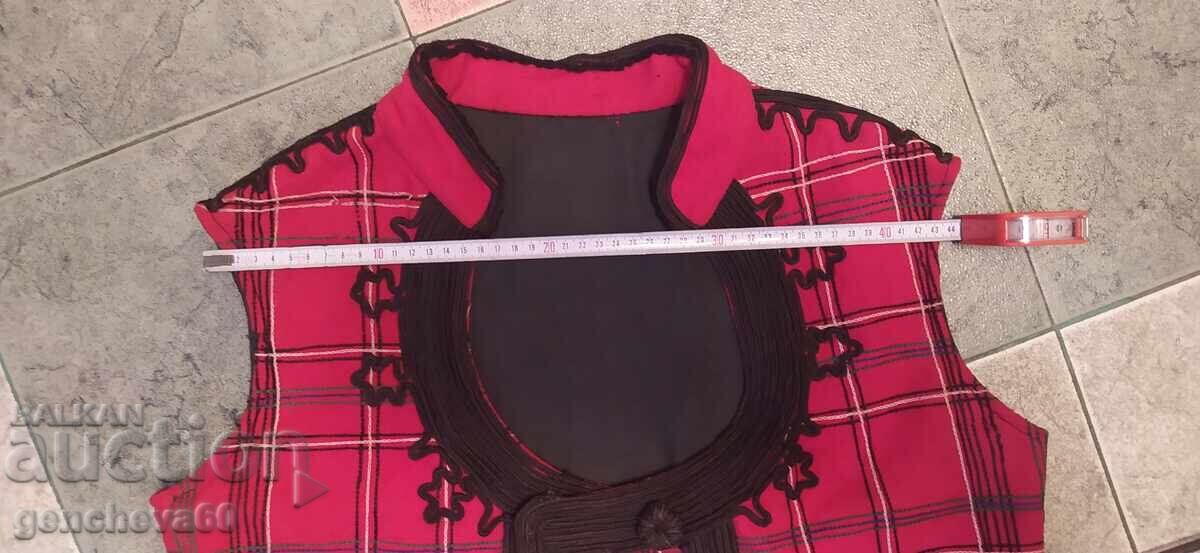 Вълнен мъжки елек с гайтани за носия - 5 Вълнен мъжки елек с гайтани за носия - 5