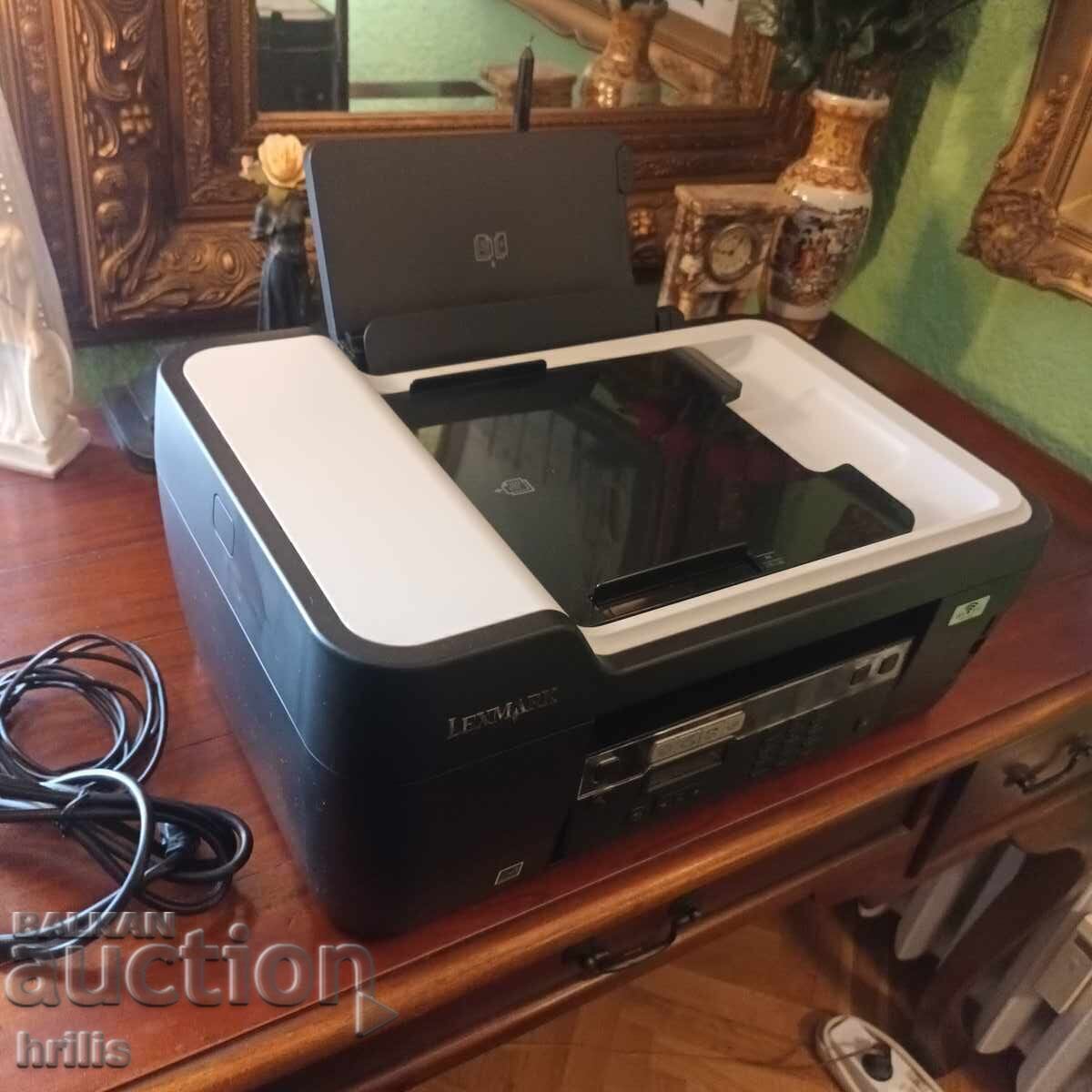 DISPOZITIV 4 ÎN 1 IMPRIMANTĂ COPIATOR SCANNER FAX LEXMARK S405 cu preț 78.00 BGN | € 39.88 DISPOZITIV 4 ÎN 1 IMPRIMANTĂ COPIATOR SCANNER FAX LEXMARK S405 cu preț 78.00 BGN | € 39.88