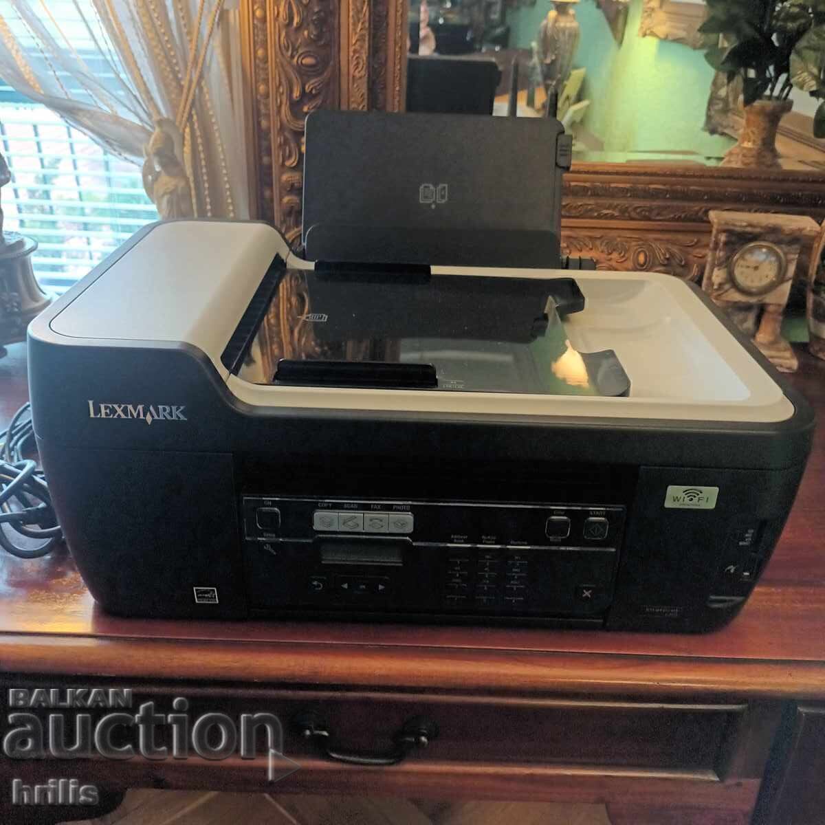 DISPOZITIV 4 ÎN 1 IMPRIMANTĂ COPIATOR SCANNER FAX LEXMARK S405 - 6