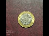 Италия 1000 лири 1997 г. Карта с обединена Германия