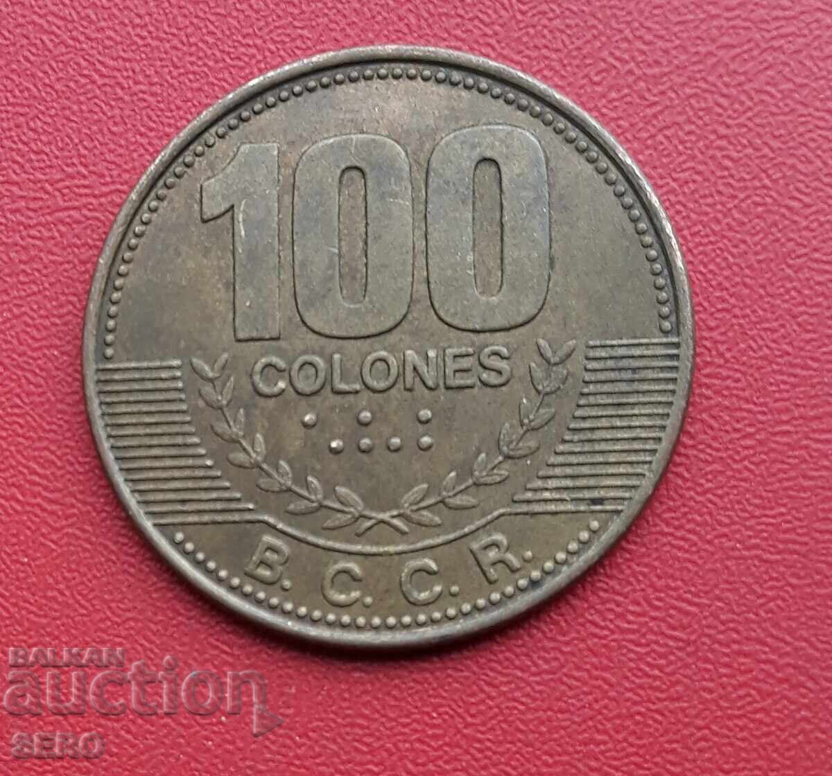 Коста Рика-100 колон 2007 Коста Рика-100 колон 2007