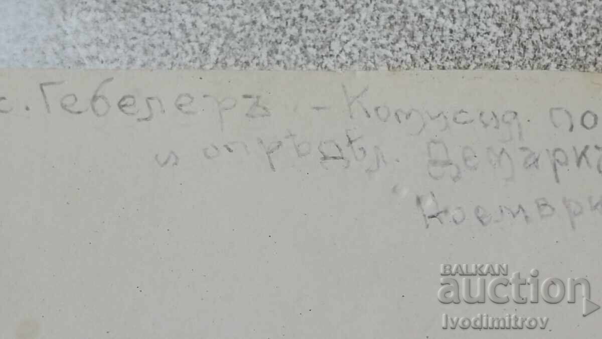 Livrarea C-ca Gebelerŭ K-ia pentru trasarea și determinarea liniei de demarcație