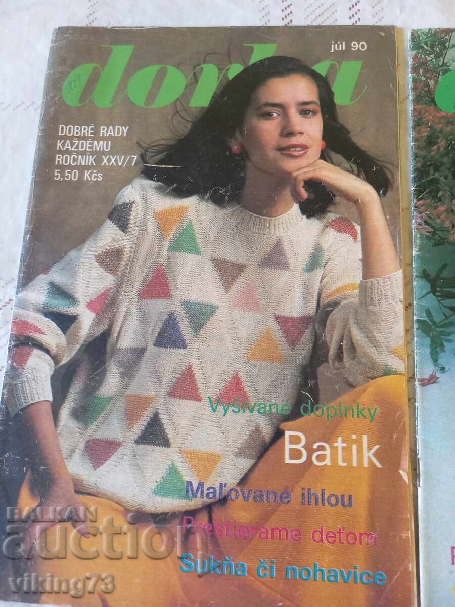 Livrarea Revista de modă DORKA, Cehoslovacia Livrarea Revista de modă DORKA, Cehoslovacia