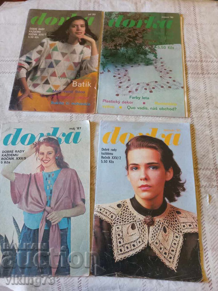 Revista de modă DORKA, Cehoslovacia Revista de modă DORKA, Cehoslovacia