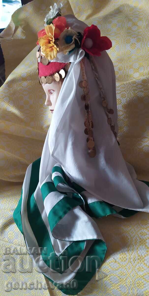 Етно лазарски косичник с цветя и пендари с цена 120.00 лв. | € 61.36 Етно лазарски косичник с цветя и пендари с цена 120.00 лв. | € 61.36