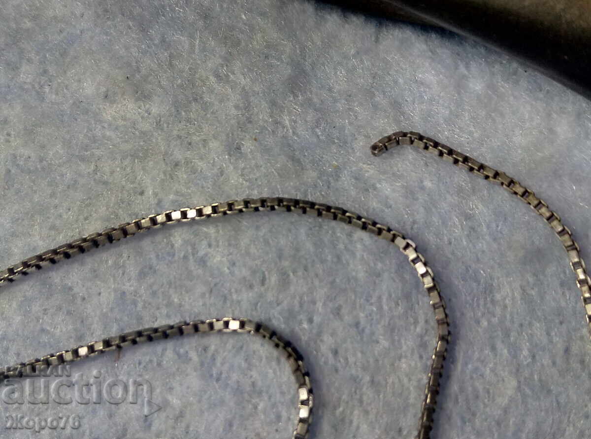 Доставка на Нежно СРЕБЪРНО КОЛИЕ Родирано СРЕБРО 925 ITALY със ЗАБЕЛЕЖКА Доставка на Нежно СРЕБЪРНО КОЛИЕ Родирано СРЕБРО 925 ITALY със ЗАБЕЛЕЖКА