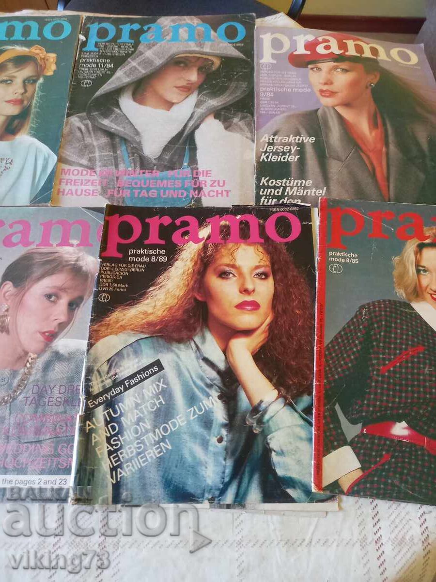 Модно списание PRAMO, DDR . с цена 1.50 лв. | € 0.77 Модно списание PRAMO, DDR . с цена 1.50 лв. | € 0.77