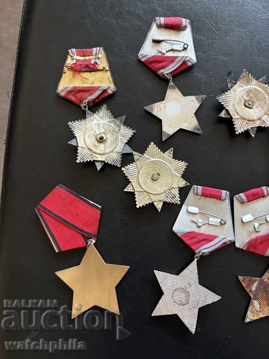 Livrarea Ordine Libertății Poporului, lot 13 buc Livrarea Ordine Libertății Poporului, lot 13 buc