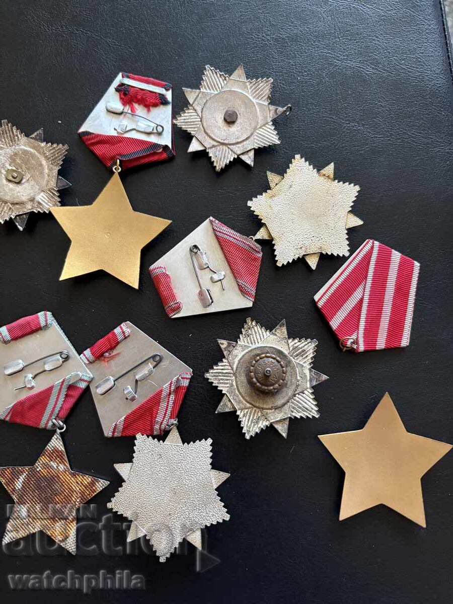 Ordine Libertății Poporului, lot 13 buc - 5 Ordine Libertății Poporului, lot 13 buc - 5