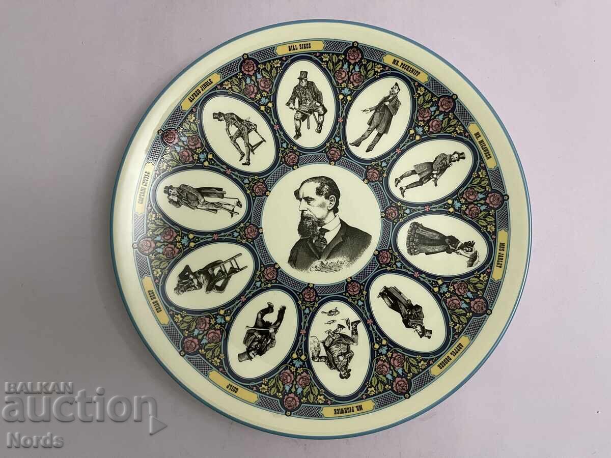 Wedgwood. Farfurie de colecție Charles Dickens cu preț 0.01 BGN | € 0.01 Wedgwood. Farfurie de colecție Charles Dickens cu preț 0.01 BGN | € 0.01