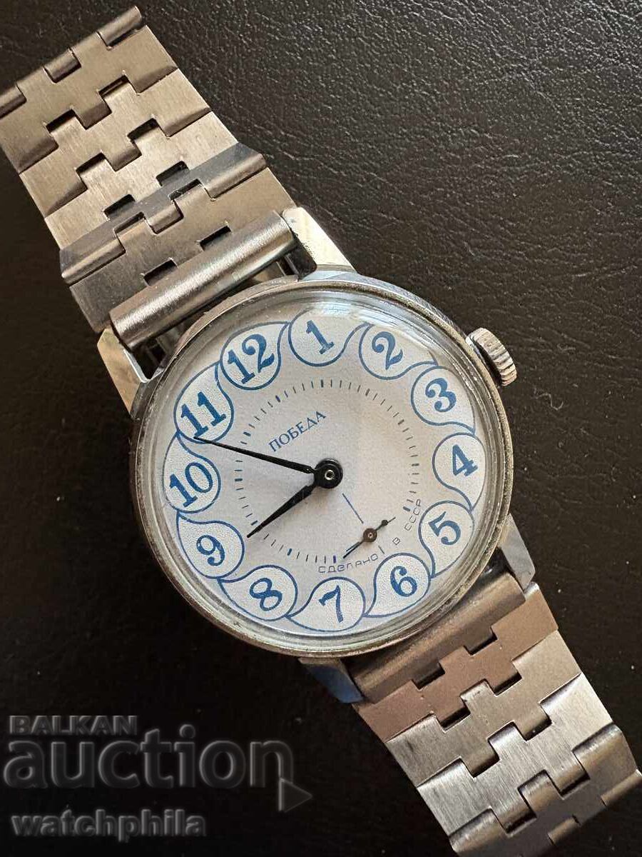 Победа съветски мъжки часовник. Отлично състояние Победа съветски мъжки часовник. Отлично състояние