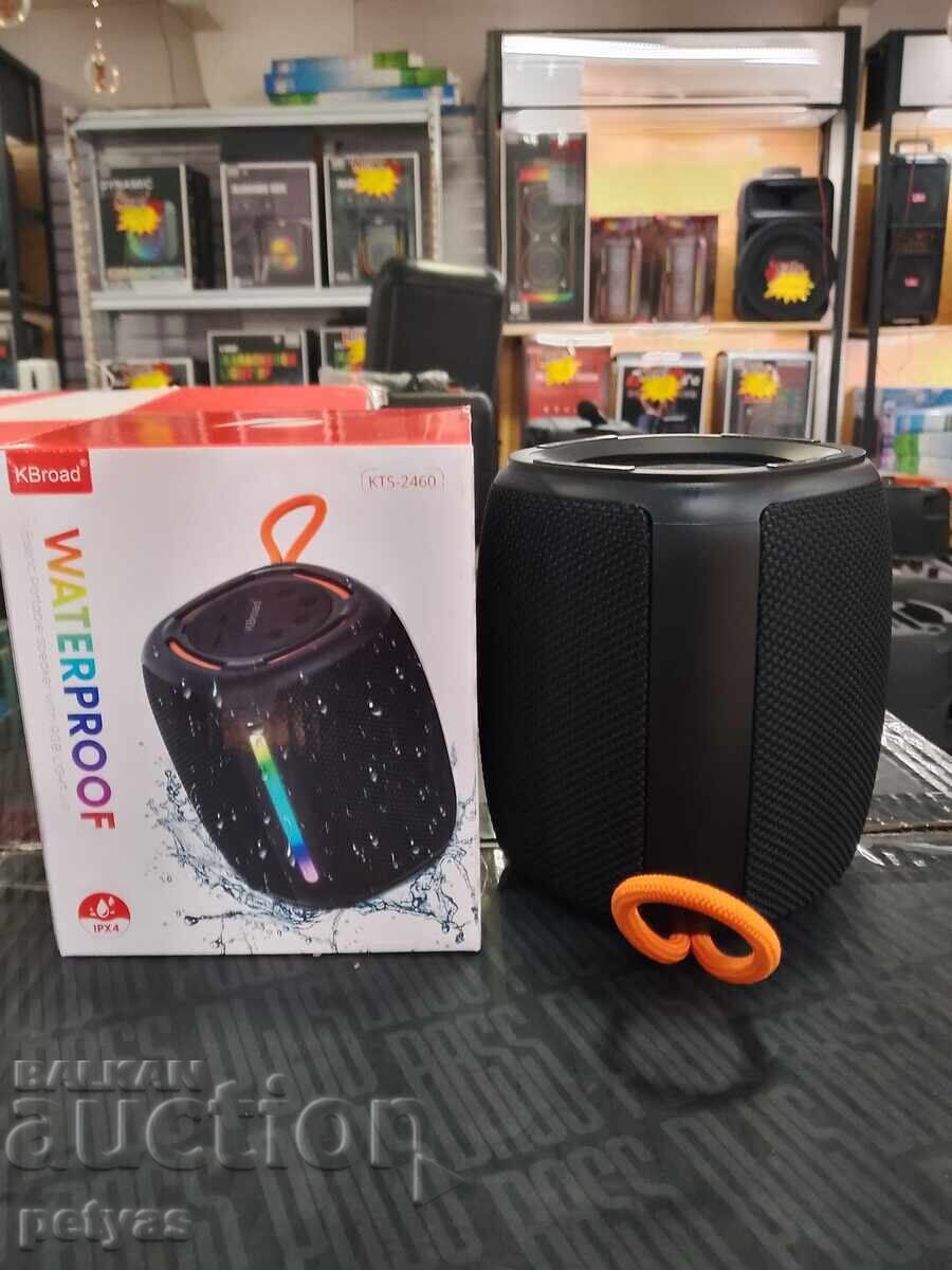 Преносима безжична BT колонка KTS 2460 с цена 23.00 лв. | € 11.76 Преносима безжична BT колонка KTS 2460 с цена 23.00 лв. | € 11.76