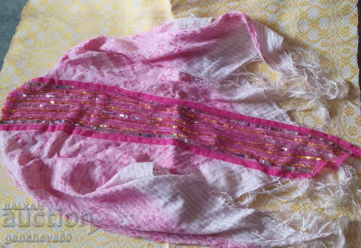 Εθνική μαντήλα με χάντρες και παγιέτες - 6