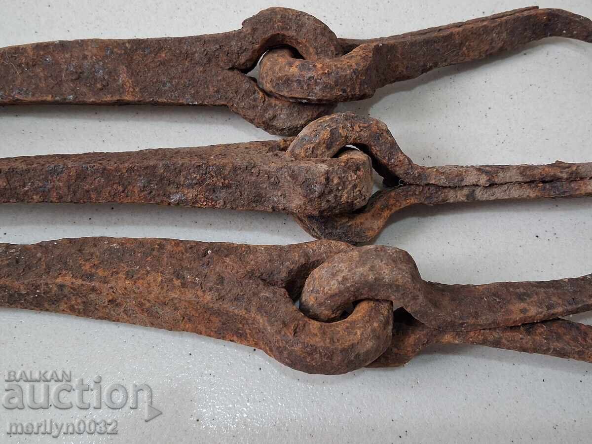 Аукцион Панта с халка ковано желязо заключалка примитив верига Аукцион Панта с халка ковано желязо заключалка примитив верига