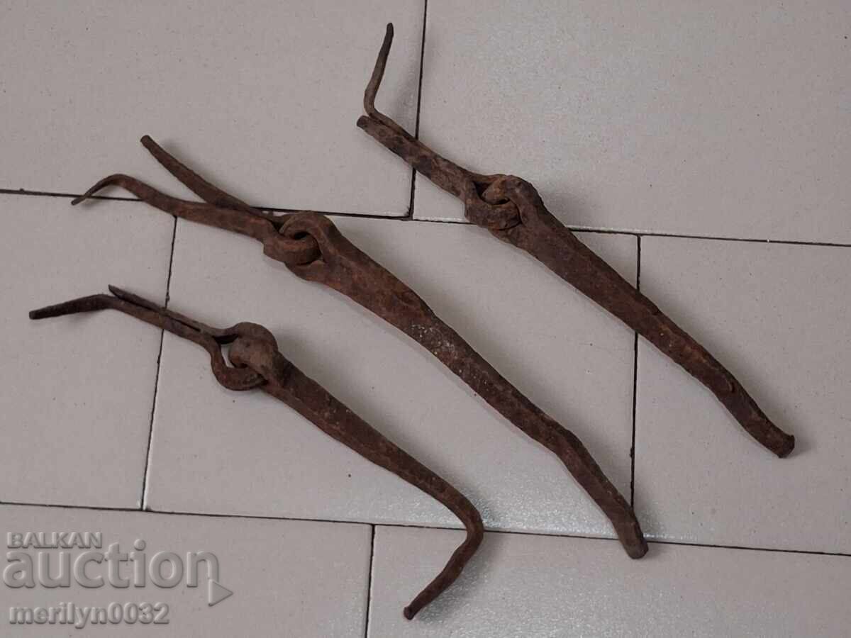 Панта с халка ковано желязо заключалка примитив верига Панта с халка ковано желязо заключалка примитив верига