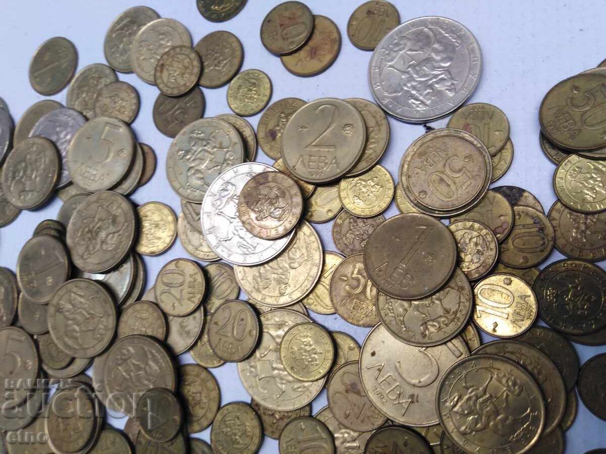 1992-1997 g. MONEDE BULGARE, monedă, lev, leva - 5