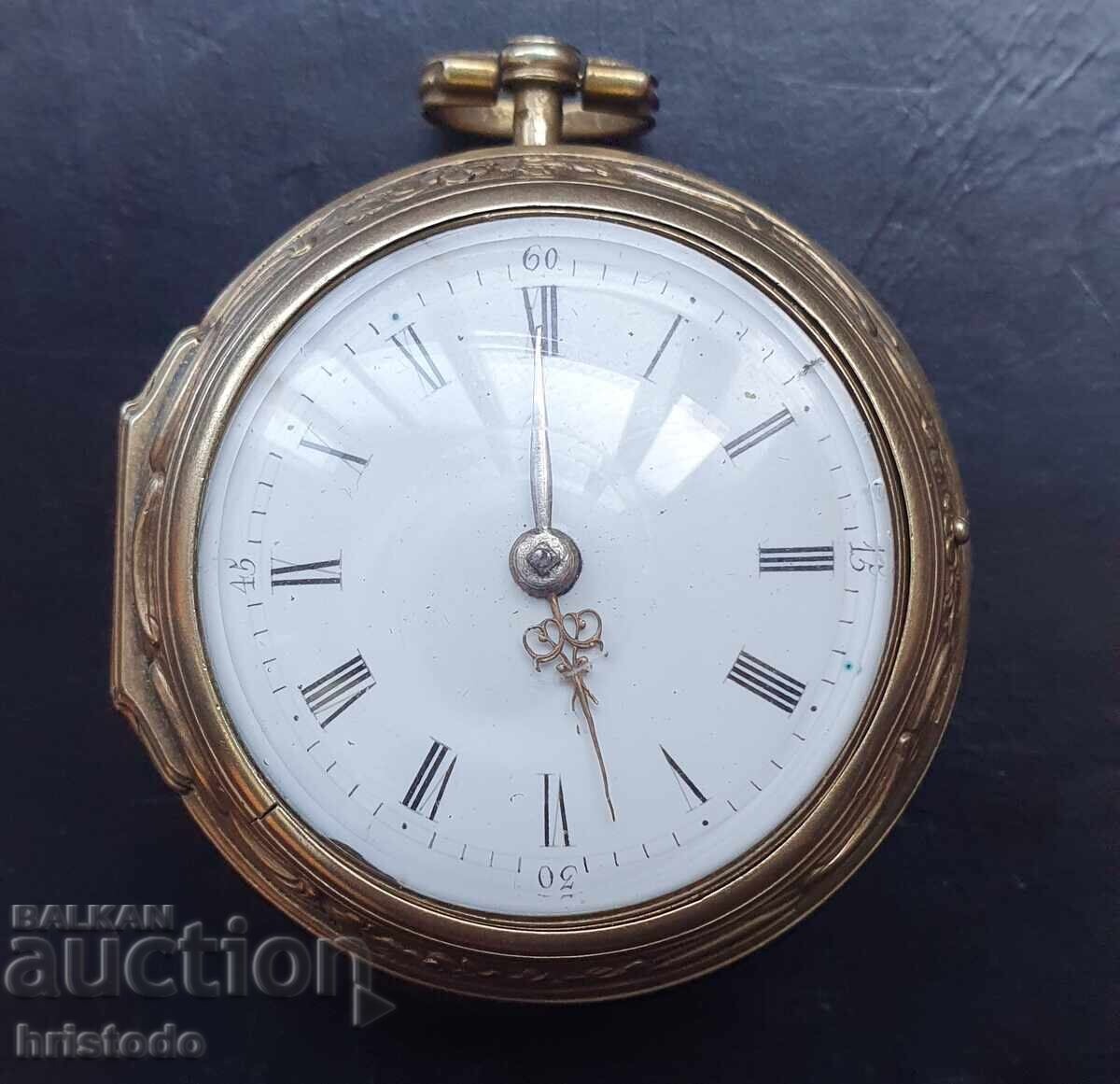 Ceas de buzunar englezesc din argint Fusse 1769 cu preț € 1354.92 | 2649.99 BGN Ceas de buzunar englezesc din argint Fusse 1769 cu preț € 1354.92 | 2649.99 BGN