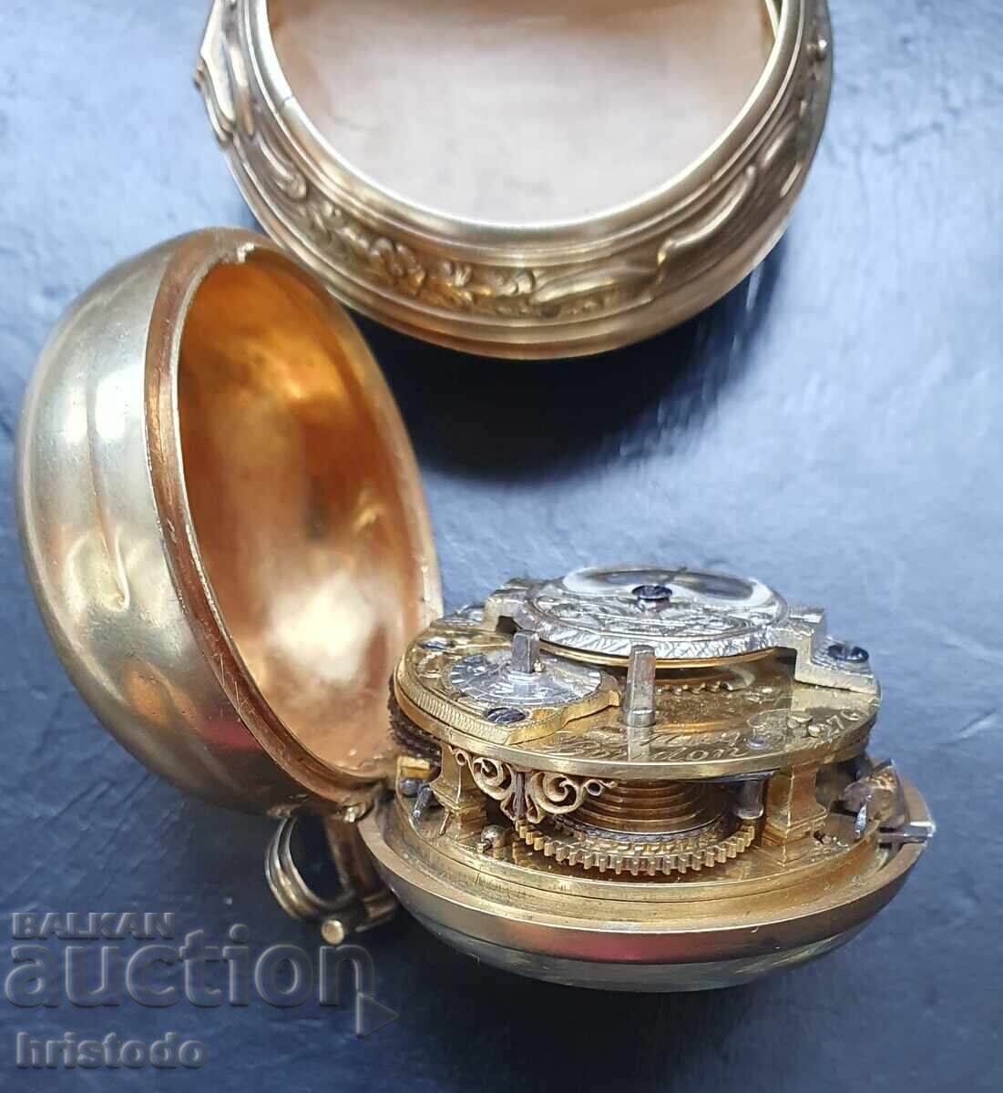 Livrarea Ceas de buzunar englezesc din argint Fusse 1769 Livrarea Ceas de buzunar englezesc din argint Fusse 1769