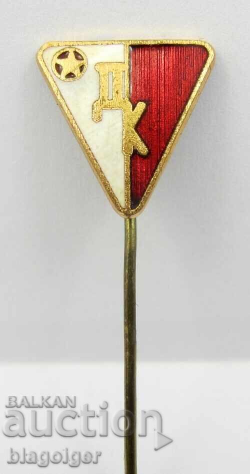 Стара Футболна значка-ФК ДИМИТЪР КАНЕВ Хасково с цена 33.99 лв. | € 17.38 Стара Футболна значка-ФК ДИМИТЪР КАНЕВ Хасково с цена 33.99 лв. | € 17.38