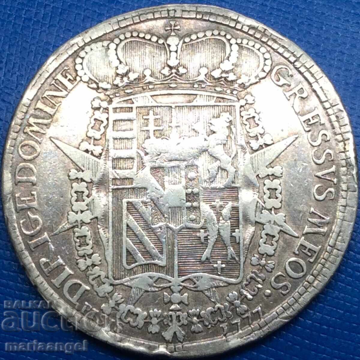 Francescone 10 paoli 1777 Italia 26,86g Pietro Leopoldo RR cu preț 356.00 BGN | € 182.02 Francescone 10 paoli 1777 Italia 26,86g Pietro Leopoldo RR cu preț 356.00 BGN | € 182.02