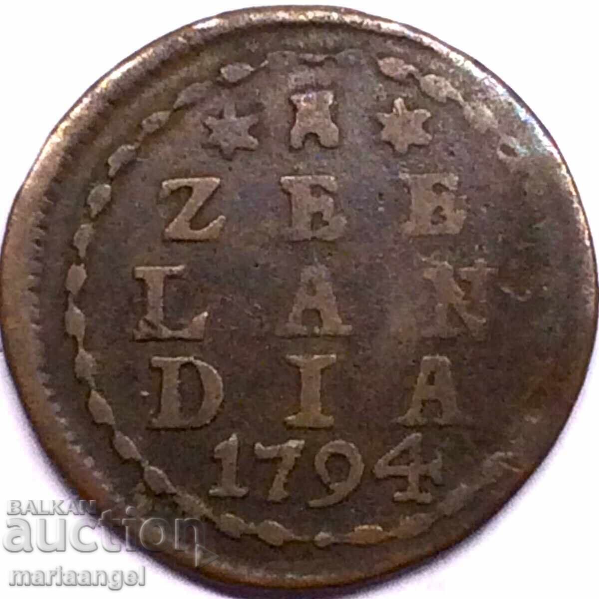 1 Цент 1794 Нидерландия 1 Дуит Зеландия 1 Цент 1794 Нидерландия 1 Дуит Зеландия