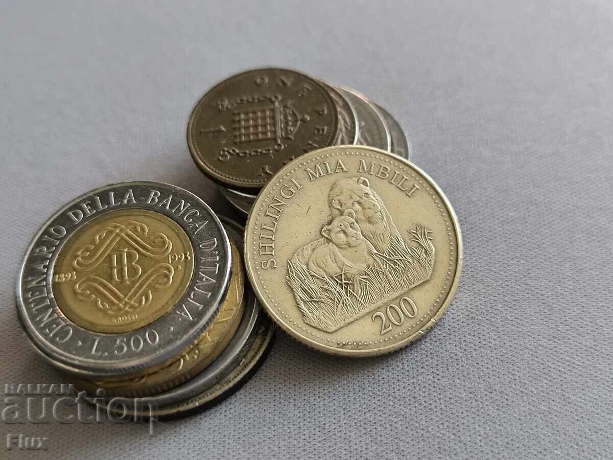 Монета - Танзания - 200 шилинга | 1998г.