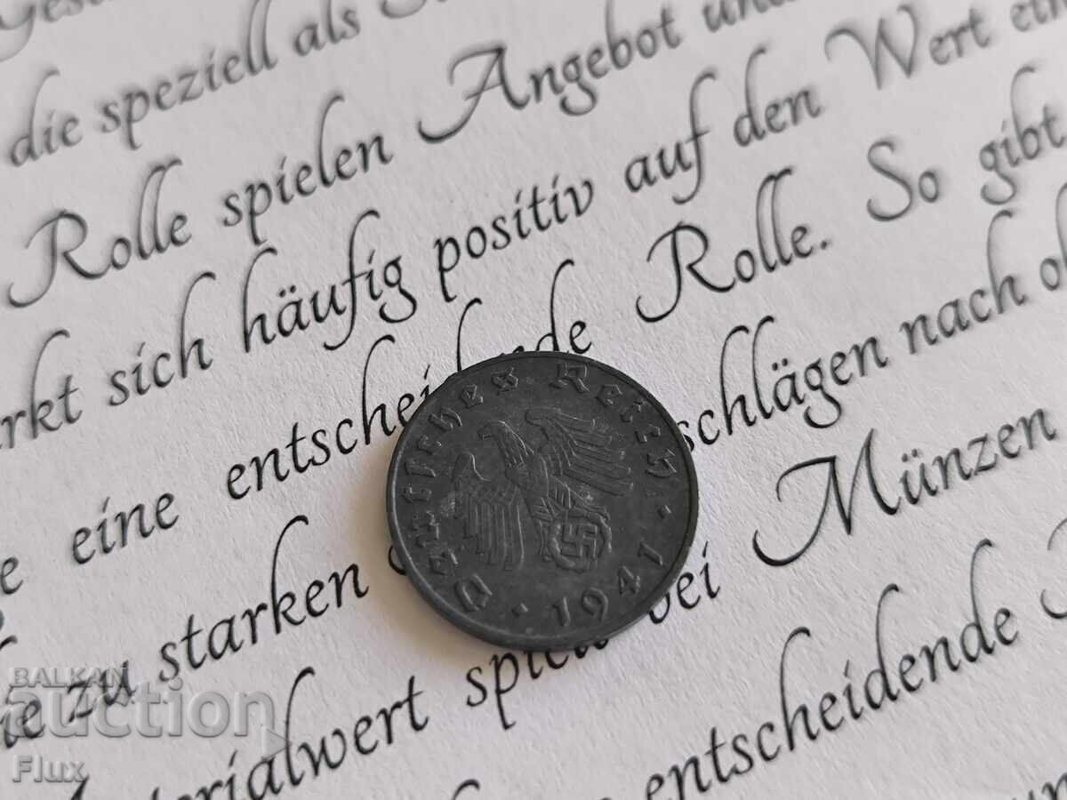 Κέρμα - Τρίτο Ράιχ - Γερμανία - 1 Pfennig | 1941; σειρά J με τιμή 5.25 BGN | € 2.68 Κέρμα - Τρίτο Ράιχ - Γερμανία - 1 Pfennig | 1941; σειρά J με τιμή 5.25 BGN | € 2.68