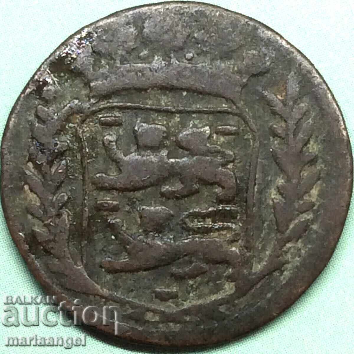 Нидерландия 1720 1 Дуит Цент провинция Вест Фризия с цена 14.00 лв. | € 7.16 Нидерландия 1720 1 Дуит Цент провинция Вест Фризия с цена 14.00 лв. | € 7.16