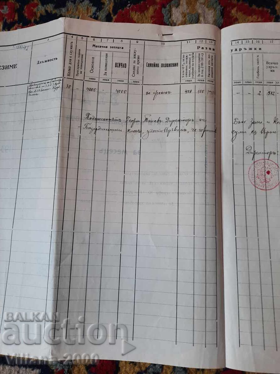 Доставка на Българска Земеделска Банка 1935 година. Доставка на Българска Земеделска Банка 1935 година.