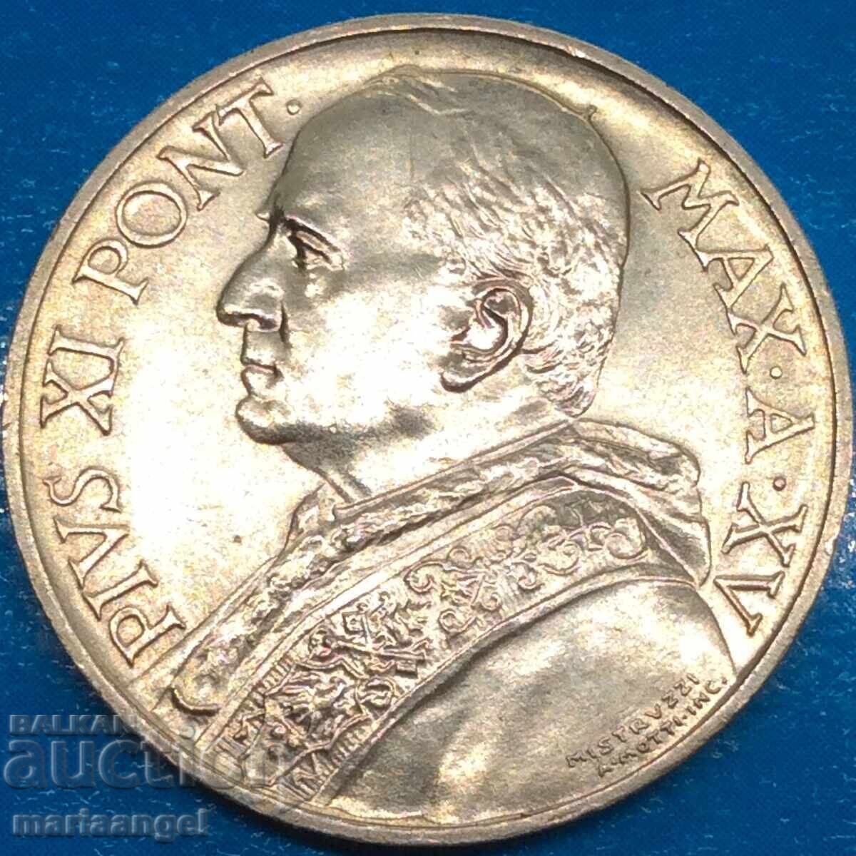 Παράδοση 5 λίρες 1936 Βατικανό Πάπας Πίος ΙΔ' αργυρό - σπάνιο έτος Παράδοση 5 λίρες 1936 Βατικανό Πάπας Πίος ΙΔ' αργυρό - σπάνιο έτος